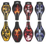 Triathlon T154 Işıklı Tekerlekli Waveboard Sarı Kaykay