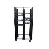 Tribeca Tta-3753 Tepsi Taşıma Arabası-Çift Sıra-2X12 Adet 37X53 Tepsi Kp-Demonte