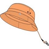 Tribord Çocuk Yelkenli Fötr Şapka - Turuncu - Sailing 500 - 54 cm