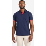 Tribord Erkek Kısa Kollu Polo Tişört - Lacivert/kırmızı - Sailing 100 - XL