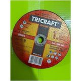 Tricraft 10 Adet Kesici Taş 180X1.6X22.2MM 180LIK Metal, Profil Spiral Kesme Taşı