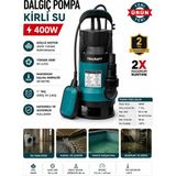 Tricraft 400W DALGIÇ KİRLİ SU POMPASI