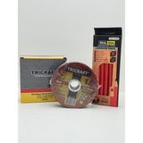 Trıcraft Inox Kesici 25 Adet Realörs Marangoz Kalemi Kırmızı Renk 12 Adet - 115x1x22.23mm