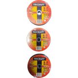 Tricraft Metal Kesici Taş 30 Adet 180X3 X22.23MM