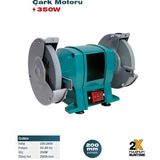 Tricraft Tezgah Üstü Zımpara Motoru 200 mm