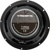 Trident T-20ALP Mindrange 20 cm 600 W Siyah Oto Hoparlör