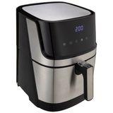 Trident TAF-506 6l Xxl Airfryer - Az Yağlı Sağlıklı Kızartma ve Dijital Dokunmatik Panel - Siyah