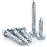 Trifon Vida M6x80 mm 20 Adet DIN 571 6.8 Kalite Demir AKB Altı Köşe Başlı