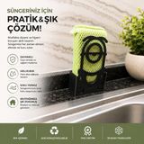 Triforge3D Mutfak Süngeri Tutucu | Tezgah Üstü Dekoratif Süngerlik & Sünger Standı