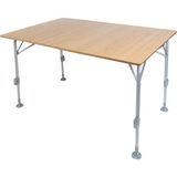 Trigano Kamp Masası - Ahşap Bambu - 2'ye Katlanır - 120 cm