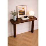 Trihome Masif Çam Dresuar 74X30X85 cm | Doğal Budaklı Ahşap | El Yapımı Modern Dresuar