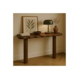 Trihome Modern Tasarım Masif Ahşap Dresuar – Doğal Çam, El Yapımı Konsol 110x30x85cm(yükseklik)