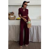 Triko Bluz Pantolon İkili Takım 10084-025