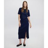 Triko Midi Etek IW6250004093015 - Lacivert