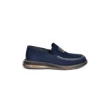 Triko Örme Lacivert Loafer Erkek Ayakkabı EVA/TPU Taban - 3011 Lacivert 42