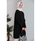 Triko Panço Tunik - Siyah - Standart