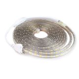 Triline 220V Fişli Silikonlu Beyaz Şerit Led 3 Çipli Smd 5050