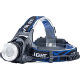 Triline 6000 Lümen Profesyonel Su Geçirmez Şarjlı Kafa Feneri T6/L2 Zoomlanabilir