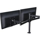 TriLine LCD Monıtör 2Li LED TV Full Hareketli Çelik Masa Tutucu