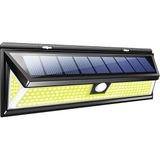 Triline Solar 180 Led Güneş Enerjili Kumandalı 3 Modlu Duvar Lambası
