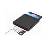 Triline USB 3.0 SD TF Kart Okuyucu USB Hub Harici DVD-RW