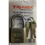 Trimax Çelik Asma Kilit 50 Mm Kod : Mk2428 Yaysız Sistem