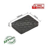 Trimex Kauçuk Lift Takozu 160X120 Yükseklik 20MM