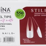 Trina Soft Jel Takma Tırnak -Stilletto (Yarı Mat) 550' Li - 19