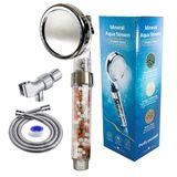 Trineverse | Mineral Aqua Stream - Filtreli Duş Başlığı - Mineral Kafa Filtresi - Çocuklar, Evcil Hayvanlar ve Yetişkinler için Akış Temizleyici - Cildinize Dikkat Edin - Kendinizi Arındırın!…