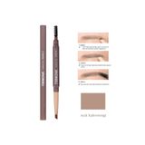 Trinova Double Ended Eyebrow Pencil Açık Kahve Light Coffee Fırçalı Kaş Kalemi