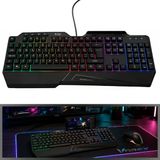 Trio Gkx-99 Rgb Oyuncu Klavyesi Usb Türkçe Q Telefon Standlı Kablolu Gaming Klavye