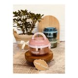 TRio Life Tek Katlı Paslanmaz Çelik Sızdırmaz Saklama Kabı Beslenme Kabı 0,8 Lt. Pembe İthal Ürün