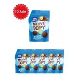 Trio Move Protein Trio Move Fındık Ezmesi Dolgulu Çikolata Kaplı Meyve Topları 10 Adet (10'Lu Kutu)
