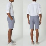 trio resort store erkek keten şort (mavi, 36)