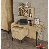 Trio Wood Ders Çalışma Masası %100mdf Lefkas Meşe