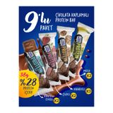 TrioMove 38 gram %28 Proteinli Protein Bar 9'lu Tanışma Paketi 38 Gr. X 9 Adet Trio Move