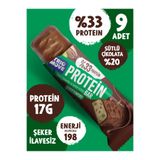 TrioMove 50 gram Protein Bar - Antep Fıstıklı %33 Protein, 50 g x 9 Adet Trio Move