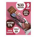 TrioMove 50 gram Protein Bar - Çilekli %33 Protein, 50 G X 9 Adet Trio Move