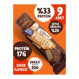 TrioMove 50 gram Protein Bar - Yer Fıstıklı %33 Protein, 50 g x 9 Adet Trio Move
