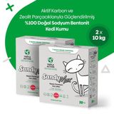 Triple Action Kokusuz Kedi Kumu 2x10kg