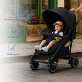 Tripper Molly Termal 4 Mevsim Yeni Nesil Baston Bebek Arabası Siyah - Black & Black