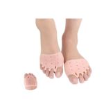 TRİPULAM Silikon 5 Parmak Ayırıcı & Bunyon Koruyucu – Ayak Başparmak Makaralı Halluks Valgus Düzeltici 1 Çift