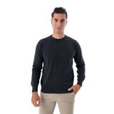 TRİST STAR Erkek Bisiklet Yaka Triko Kazak Trist-1101, Antrasit - XL
