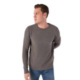 TRİST STAR Erkek Bisiklet Yaka Triko Kazak Trıst-1194, Kahve - M