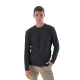 TRİST STAR Erkek Bisiklet Yaka Triko Kazak TRIST-5324, Antrasit - 2XL