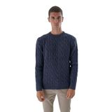 TRİST STAR Erkek Bisiklet Yaka Triko Kazak TRIST-5324, Lacivert - 2XL