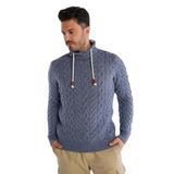 TRİST STAR Erkek Boru Yaka Triko Kazak Trist-5322, Havacı - M