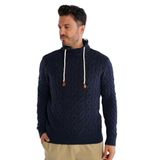 TRİST STAR Erkek Boru Yaka Triko Kazak Trist-5322, Lacivert - M