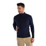 TRİST STAR Erkek Dik Yaka Hırka Trist-1200, Lacivert - M