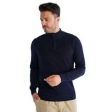 TRİST STAR Erkek Dik Yaka Triko Kazak Trist-1106, Lacivert - M